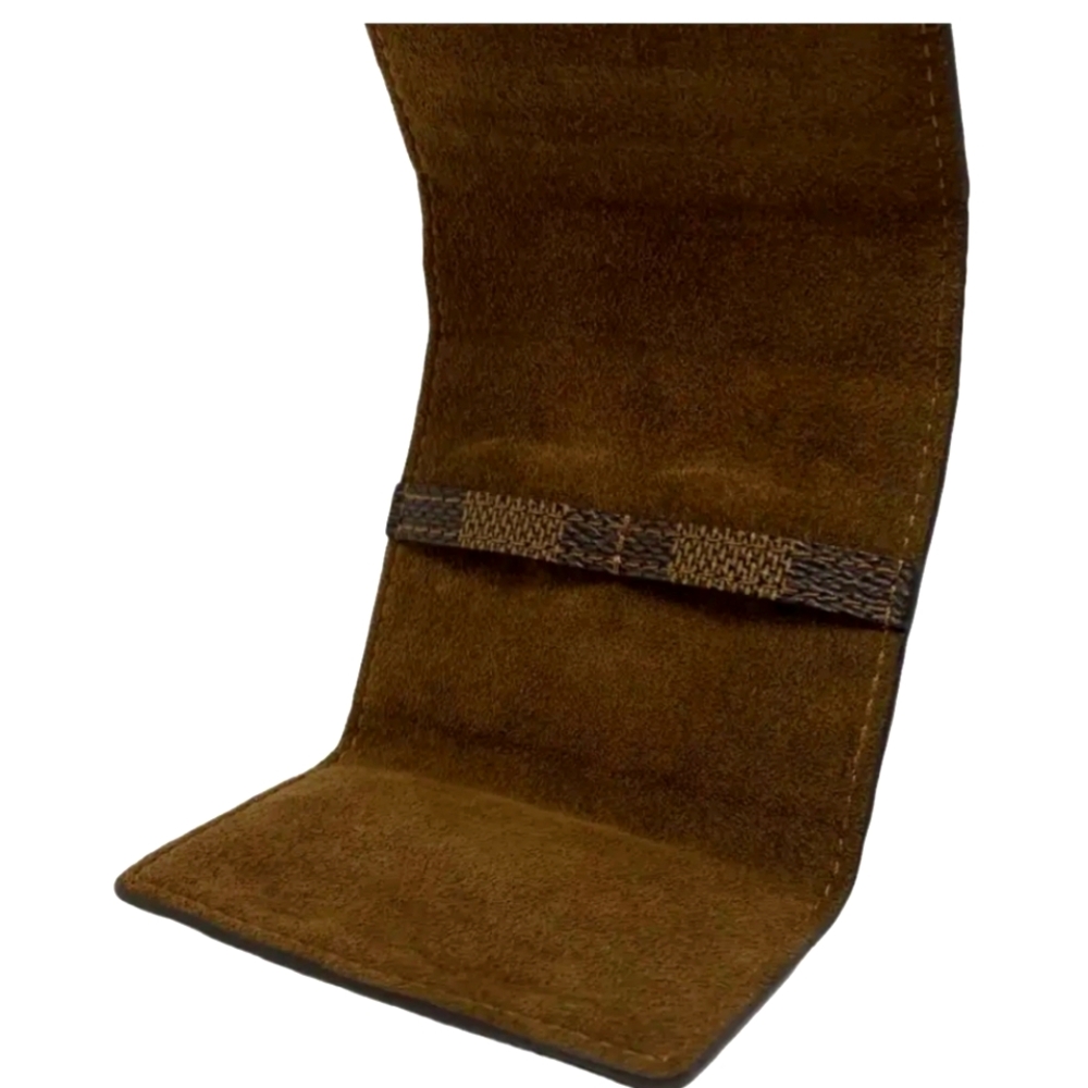 Louis Vuitton Damier Ebene Trifold Cufflink  Case - Picture 8 of 9